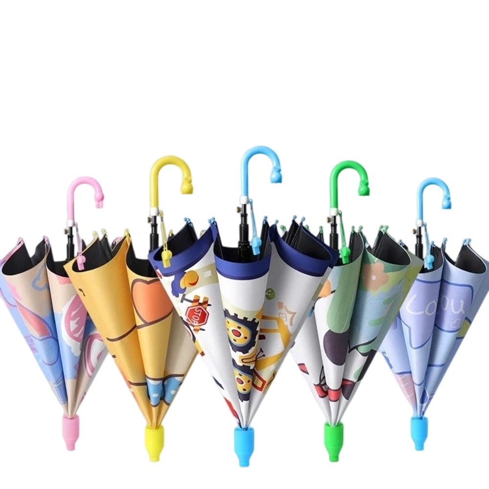 Travel Umbrella Compact - مظلة أطفال جديدة بنمط كرتوني مع