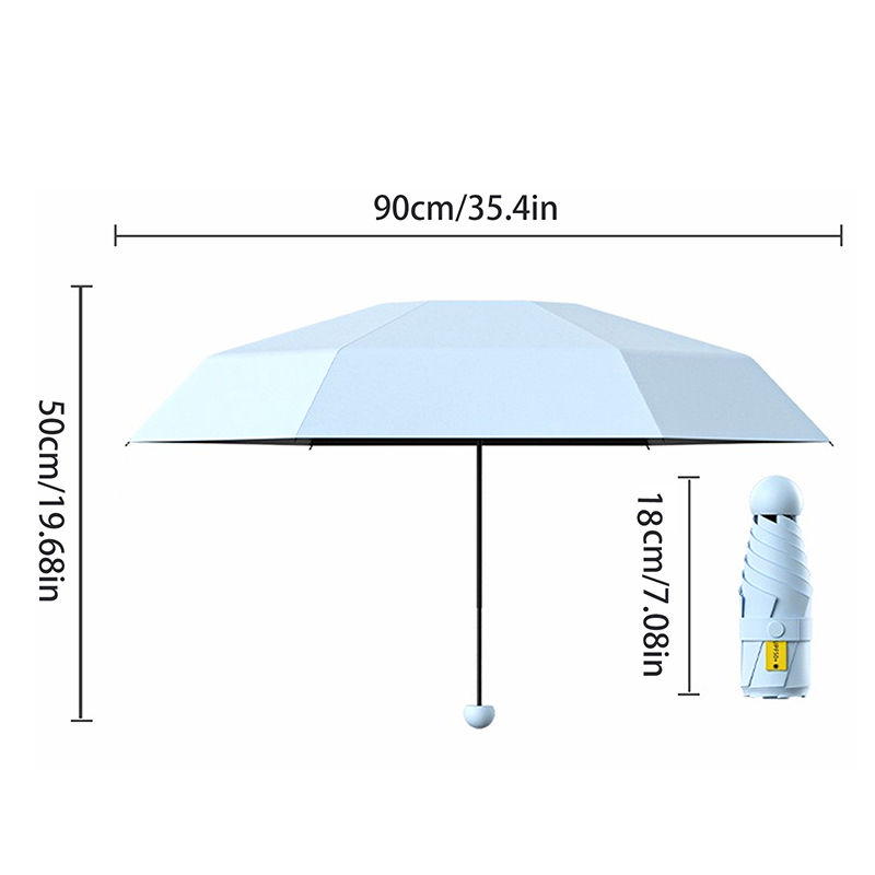 Travel Umbrella Compact - مظلات شمسية خفيفة الوزن للغاية قابلة