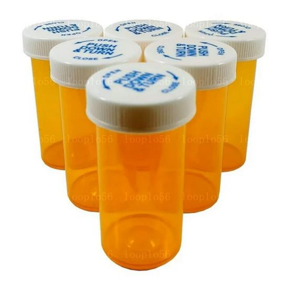 Travel Accessories Bottles - عبوات دواء بلاستيكية فارغة 12/20 مع