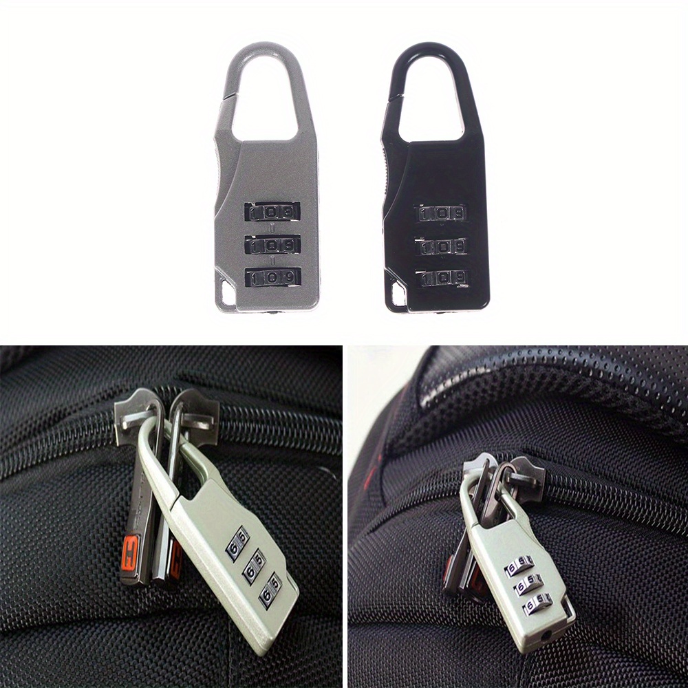 Travel Lock Tsa Approved - مجموعة من 5 قطع أقفال سفر