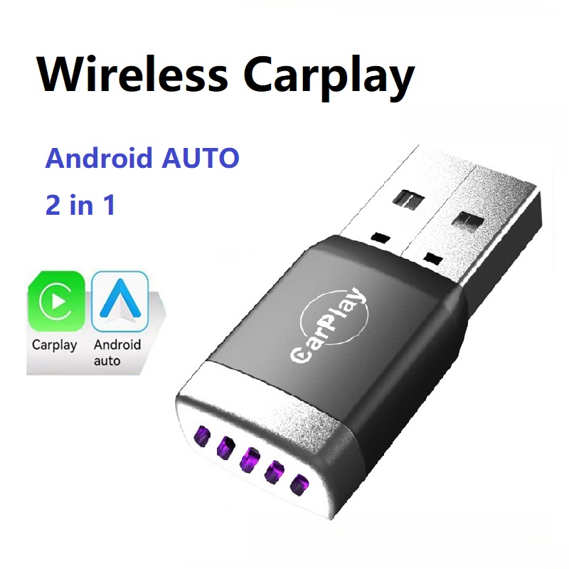 Travel Adapter Universal - جديد لاسلكي CarPlay أندرويد محول السيارات