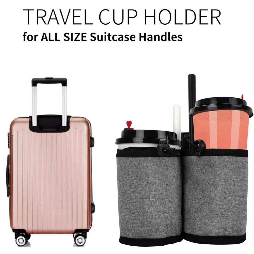 Travel Accessories Bottles - حامل زجاجات مياه جديد لمقابض الحقائب،