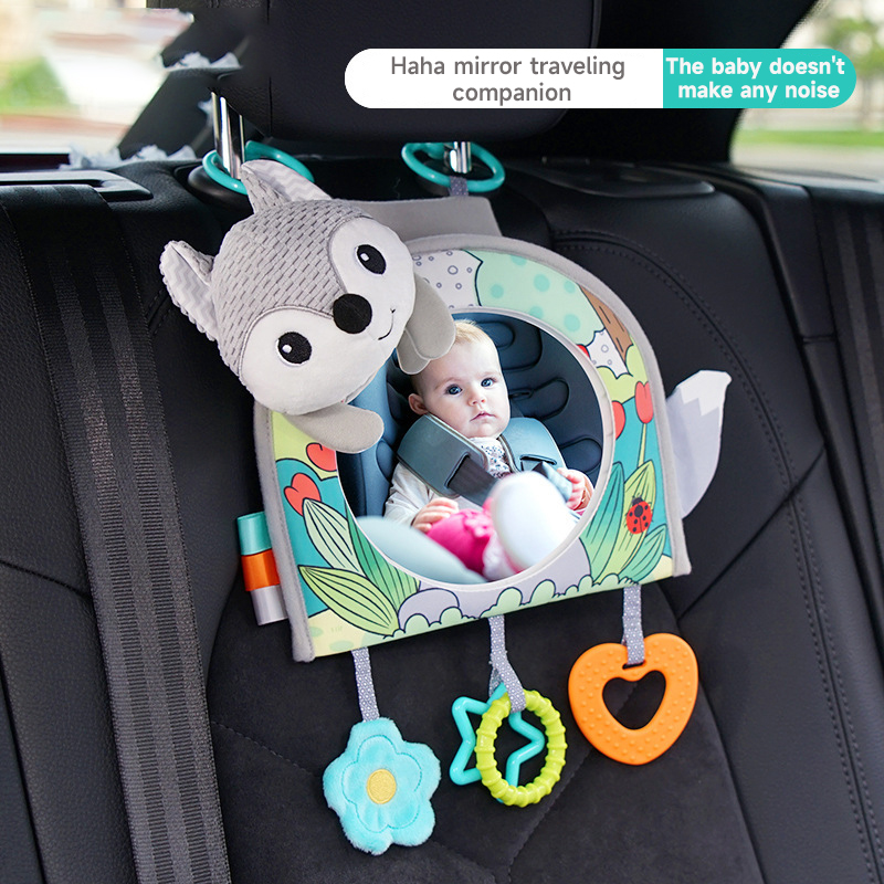 Travel Accessories With Baby - ألعاب مرآة مقعد السيارة للأطفال، ألعاب