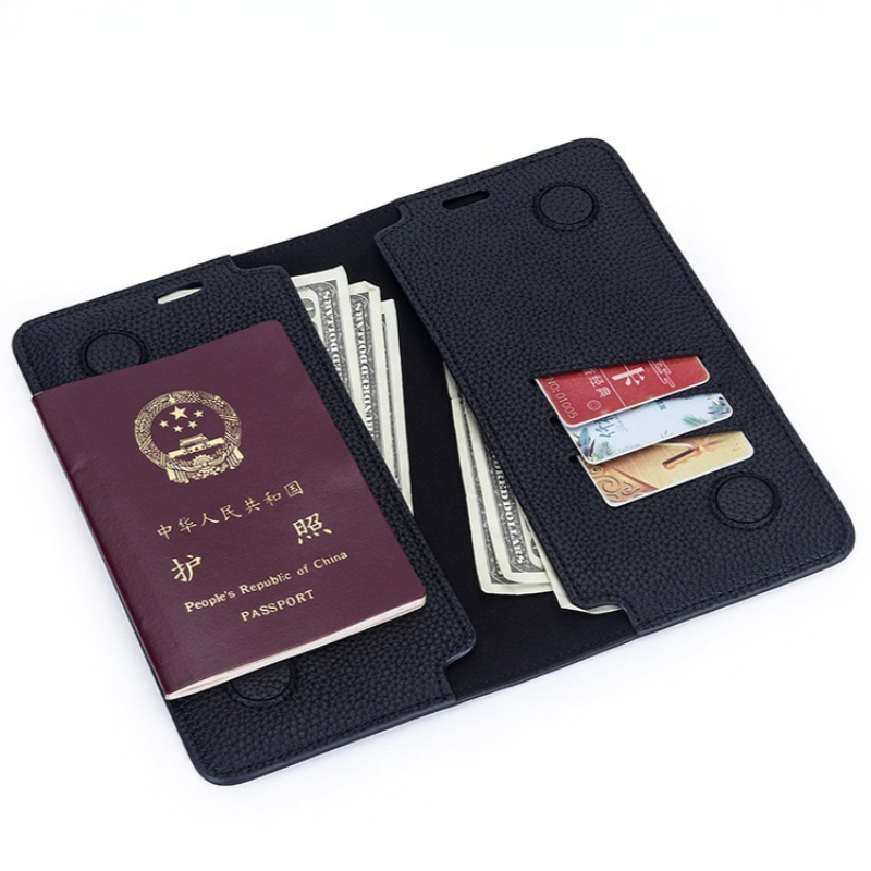 Travel Wallet Slim - محفظة جواز سفر نحيفة وأنيقة من