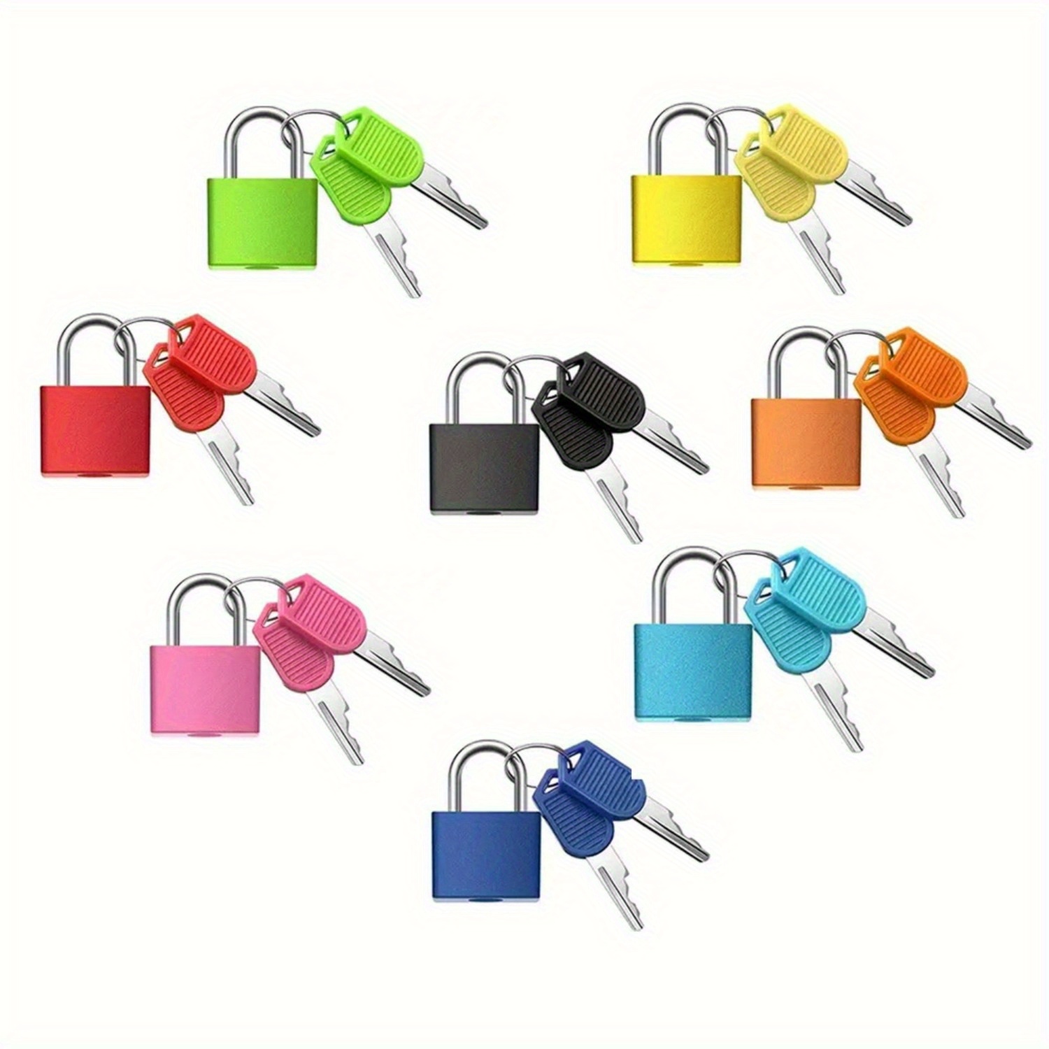 Travel Lock Tsa Approved - 6 قطع قفل حقائب صغير وقوي