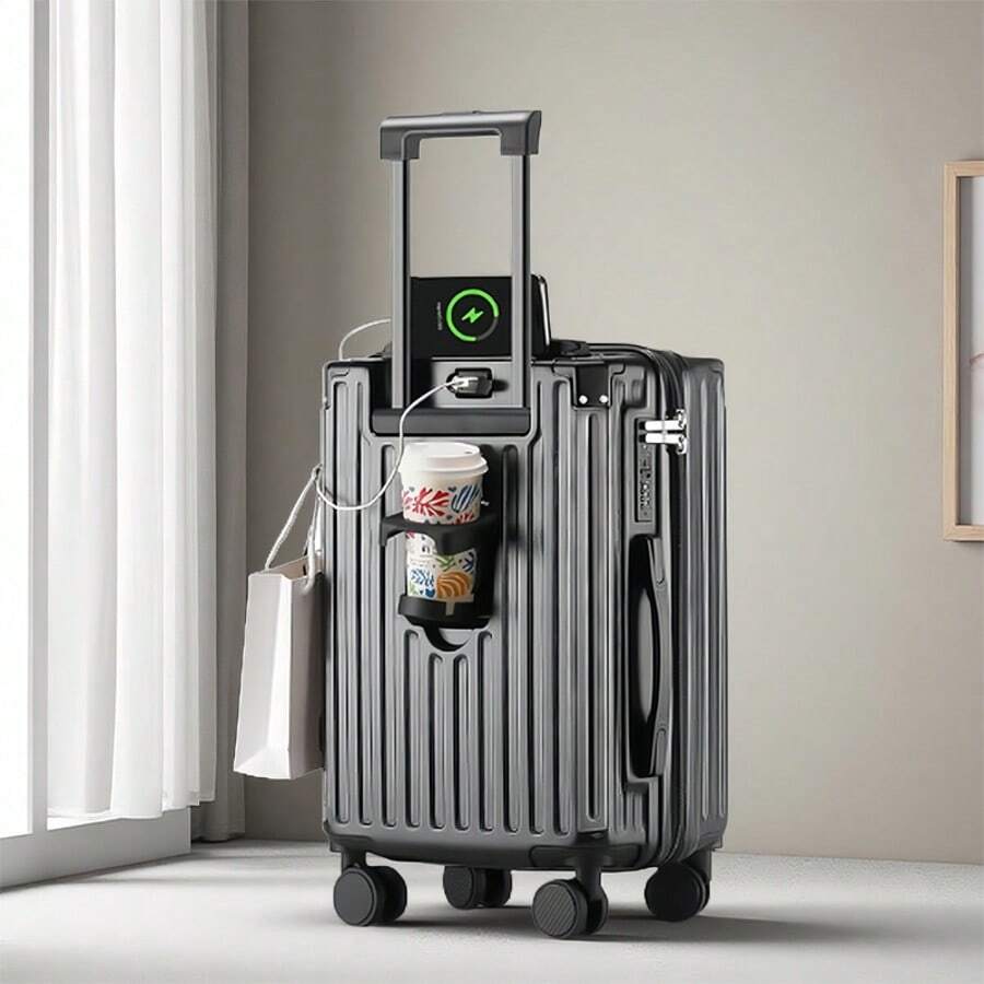 Travel Lock Tsa Approved - حقيبة سفر بحجم 20 بوصة مع
