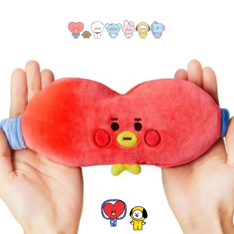 Travel Accessories To Gift - قناع عين من القطيفة على شكل