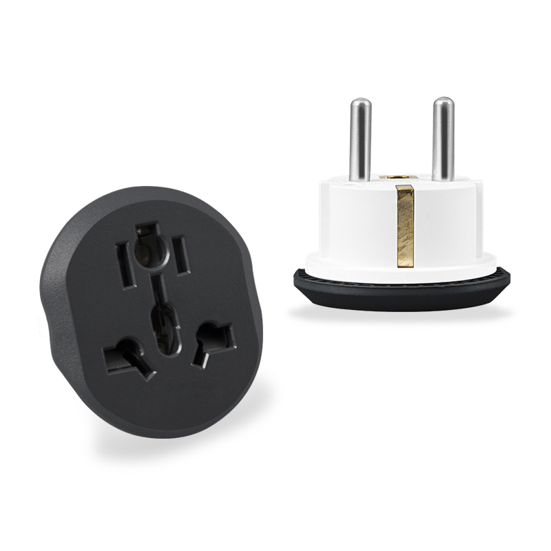 Travel Adapter Universal - العالمي الاتحاد الأوروبي محول القابس FR