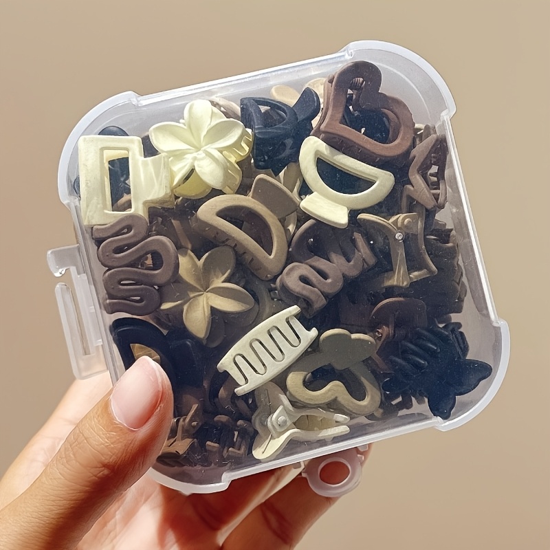 Travel Accessories To Gift - 5/10/20/30 قطعة من مشابك صغيرة باللون