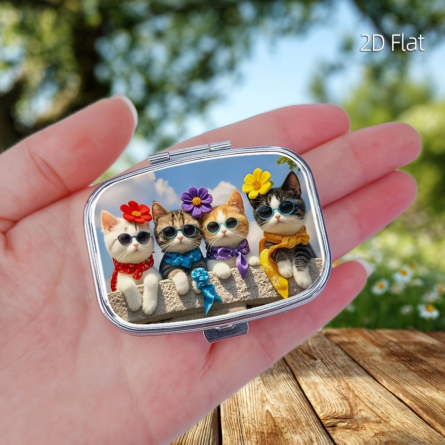 Travel Accessories In Store - تصميم مسطح، علبة أدوية واحدة بتصميم