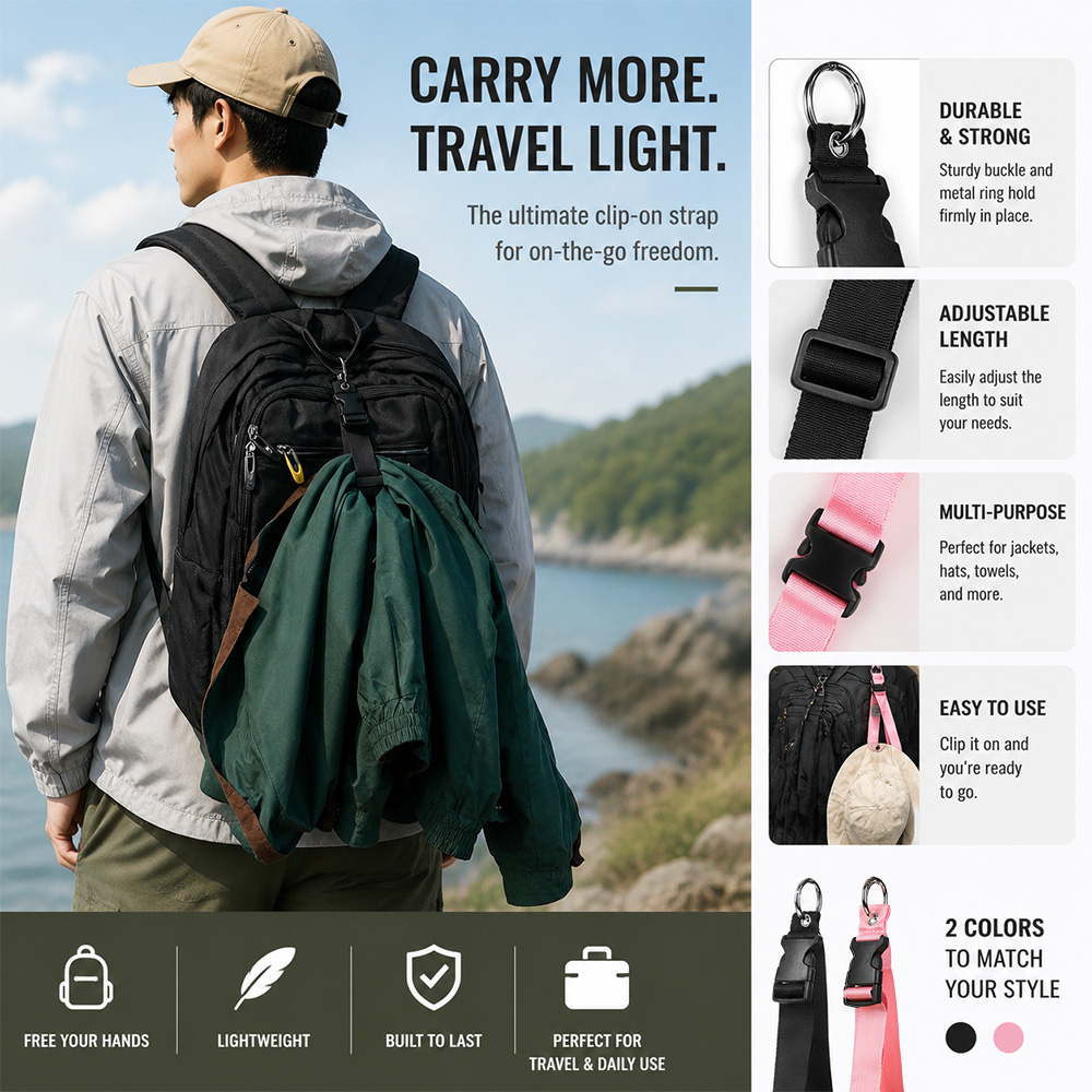 Travel Accessories Kit For Men - المحمولة المضادة للسرقة حزام الأمتعة دائم