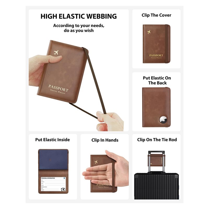 حامل جواز سفر ABRT مع خاصية حج - مراجعة Travel Wallet Slim وسعره