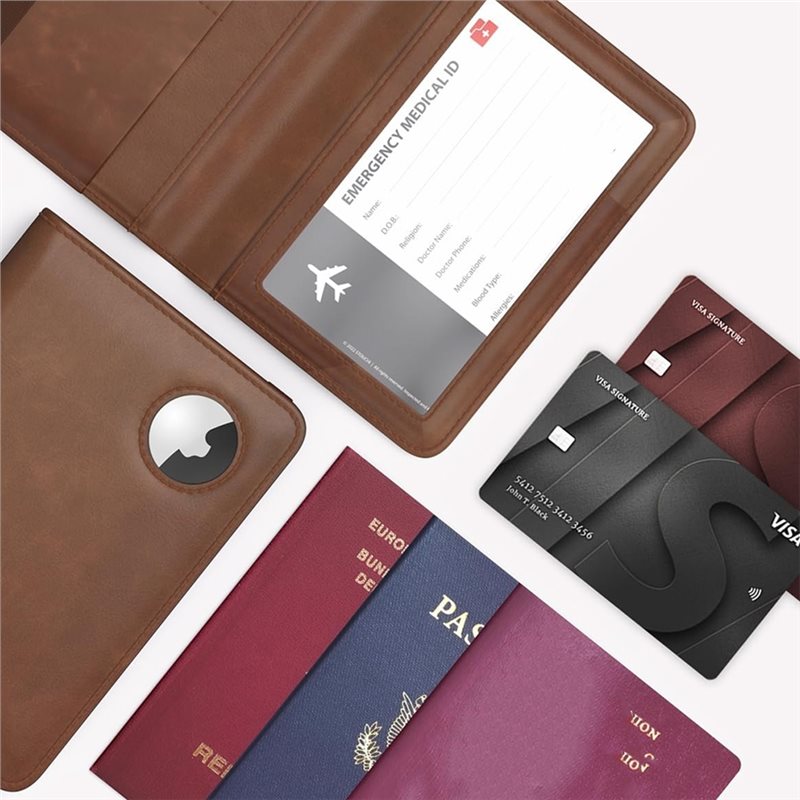 حامل جواز سفر ABRT مع خاصية حج - مراجعة Travel Wallet Slim وسعره