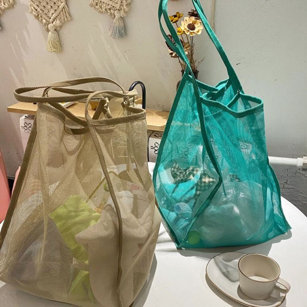 حقيبة شاطئ شبكية خفيفة الوزن،  - مراجعة Travel Accessories وسعره