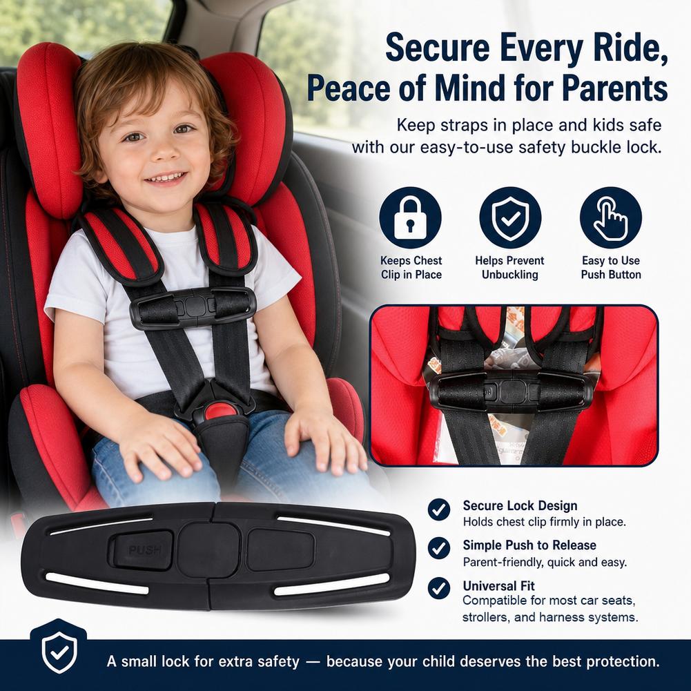 مشبك حزام أمان لمقعد الأطفال ف - مراجعة Travel Accessories With Baby وسعره
