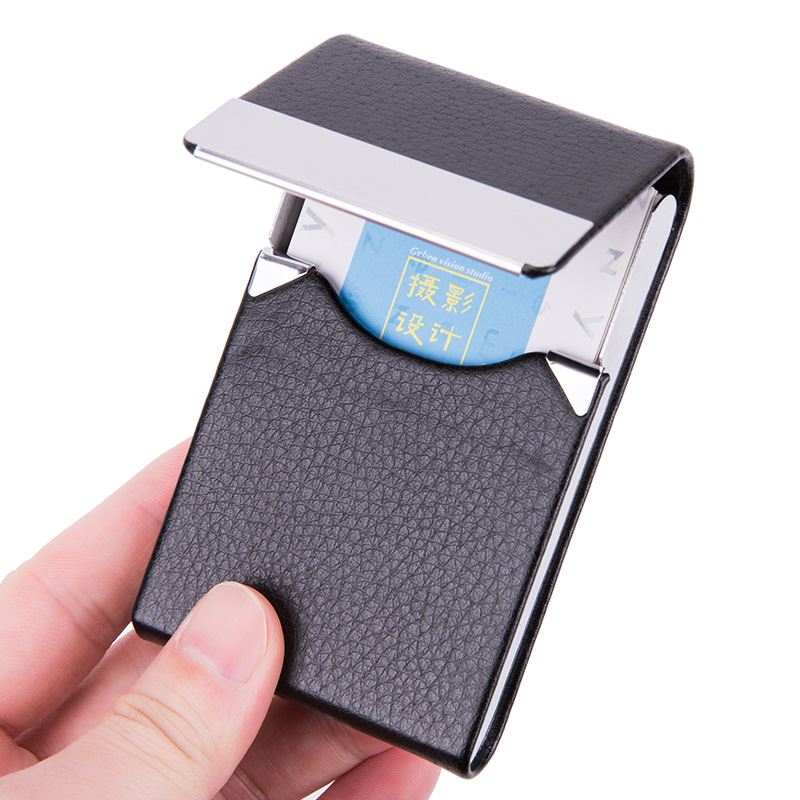 1 قطعة حامل بطاقة الأعمال رجل  - مراجعة Travel Wallet Slim وسعره