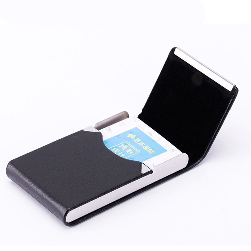 1 قطعة حامل بطاقة الأعمال رجل  - مراجعة Travel Wallet Slim وسعره