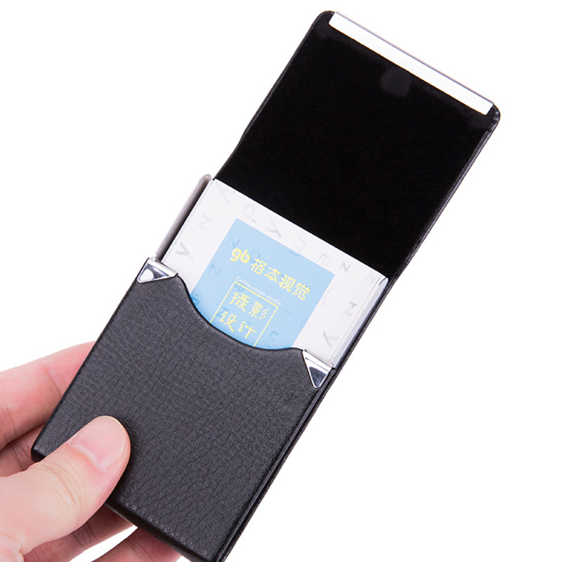 1 قطعة حامل بطاقة الأعمال رجل  - مراجعة Travel Wallet Slim وسعره