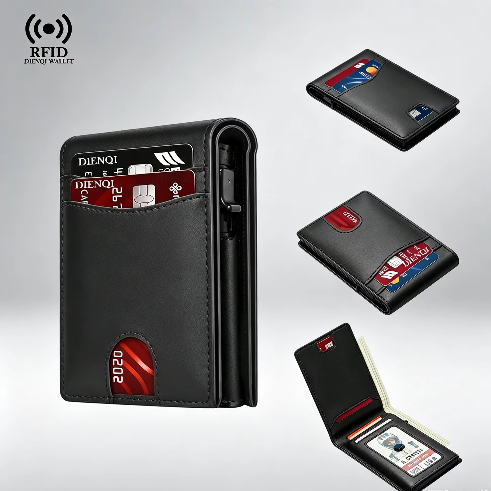 محفظة رجالية فاخرة لحمل بطاقات - مراجعة Travel Wallet Slim وسعره
