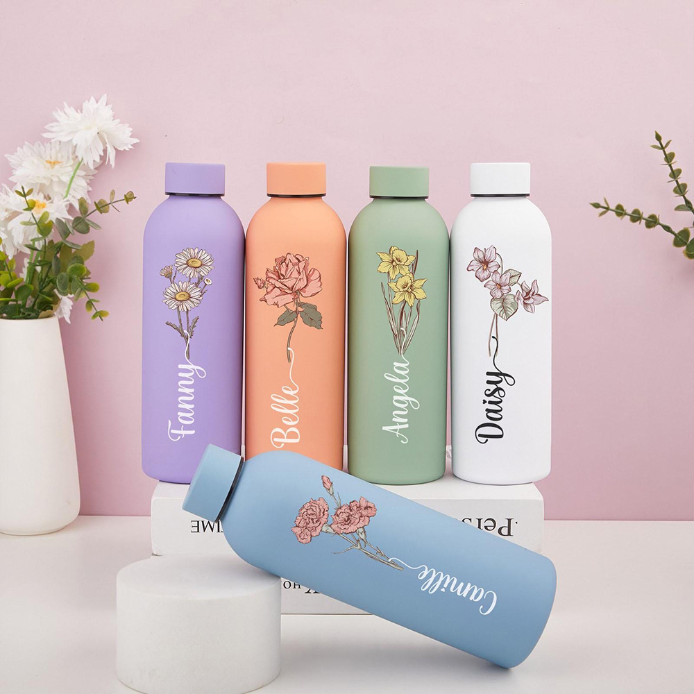 زجاجة مياه مزخرفة بالزهور قابل - مراجعة Travel Accessories Bottles وسعره