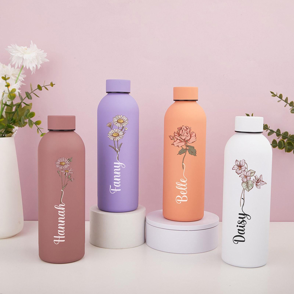 زجاجة مياه مزخرفة بالزهور قابل - مراجعة Travel Accessories Bottles وسعره