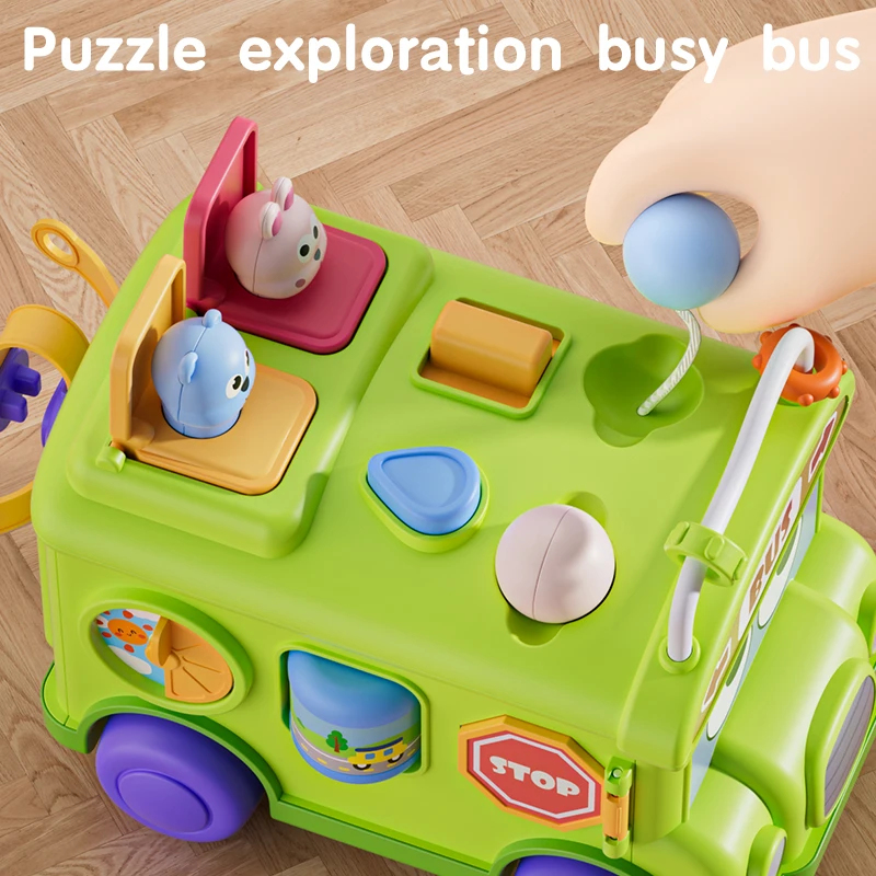 لعبة حافلة مونتيسوري التعليمية - مراجعة Travel Accessories With Baby وسعره