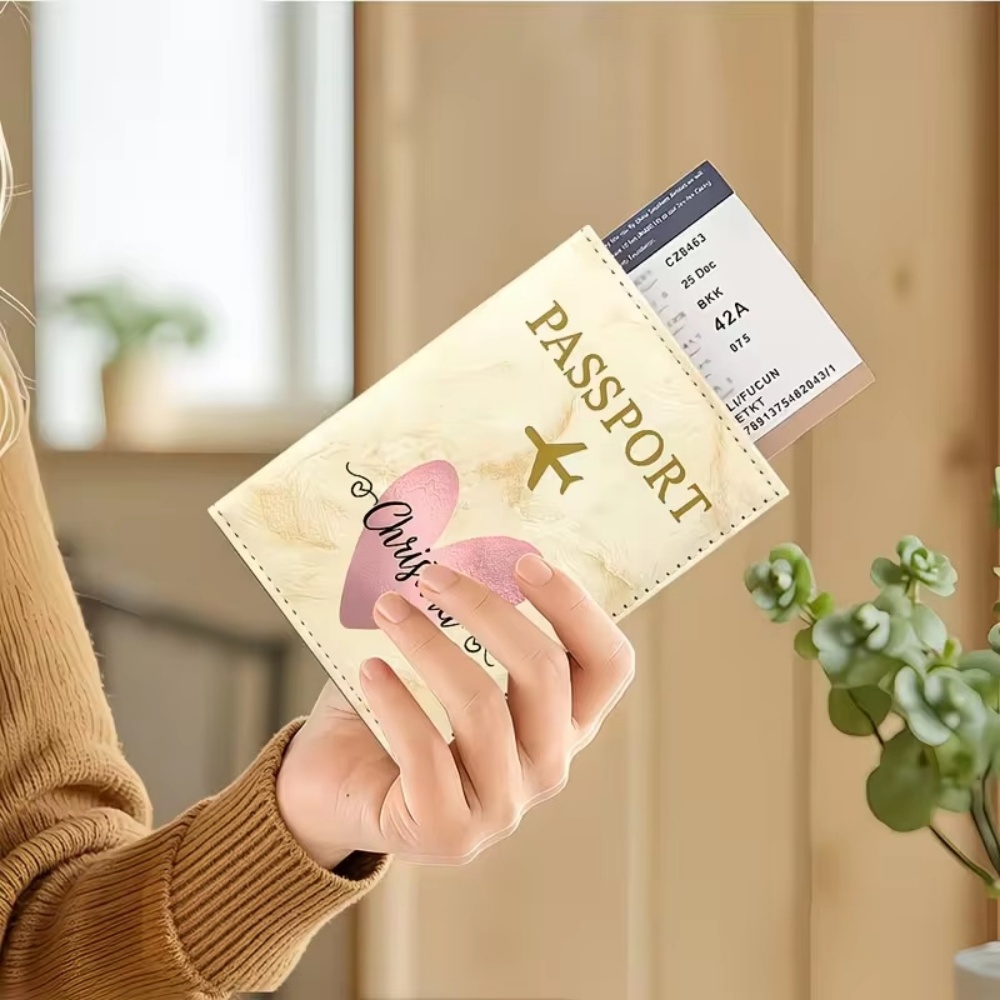 محفظة جواز سفر مخصصة الطباعة،  - مراجعة Travel Wallet Slim وسعره