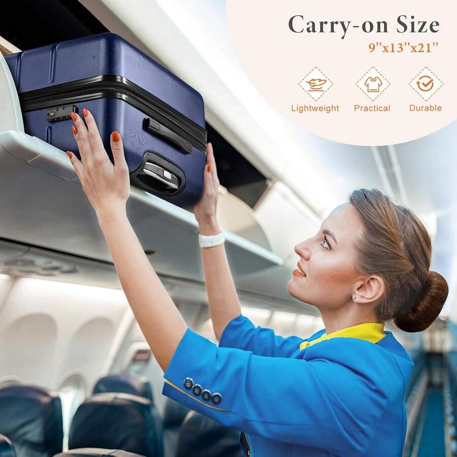 حقيبة سفر خفيفة الوزن مقاس 20/ - مراجعة Travel Lock Tsa Approved وسعره