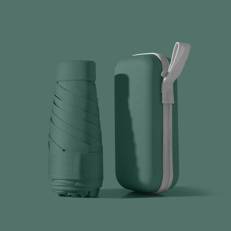 مظلة صغيرة فائقة الصغر مع طلاء - مراجعة Travel Umbrella Compact وسعره