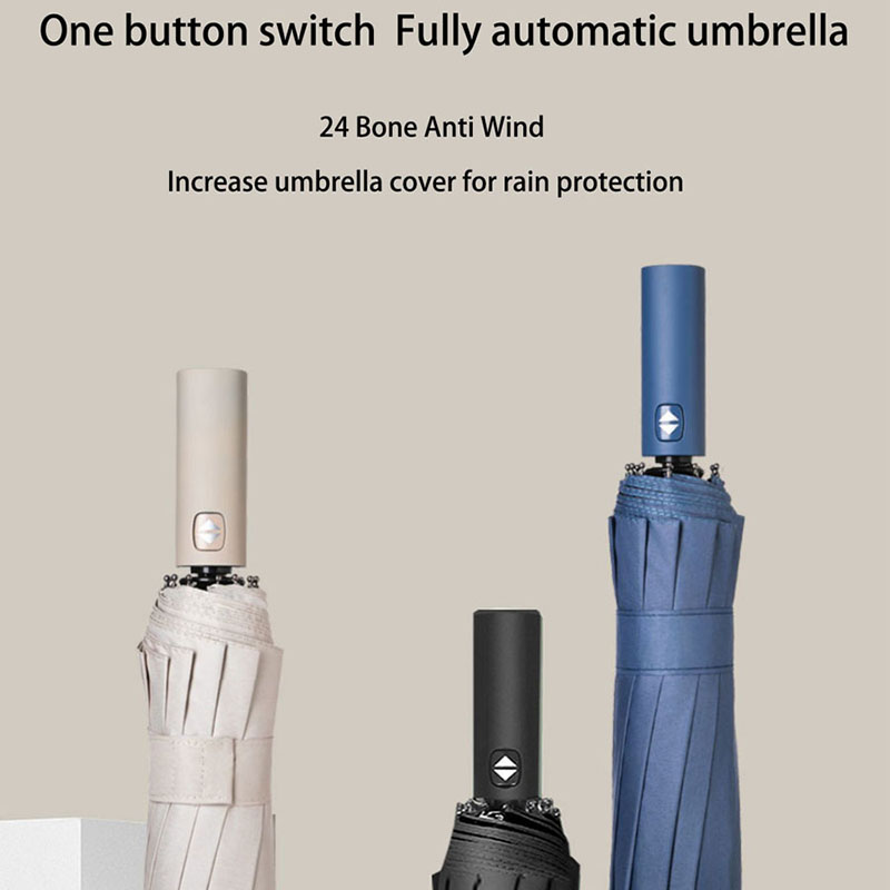 مظلة معززة بـ 24 عظمة، مظلة رج - مراجعة Travel Umbrella Compact وسعره