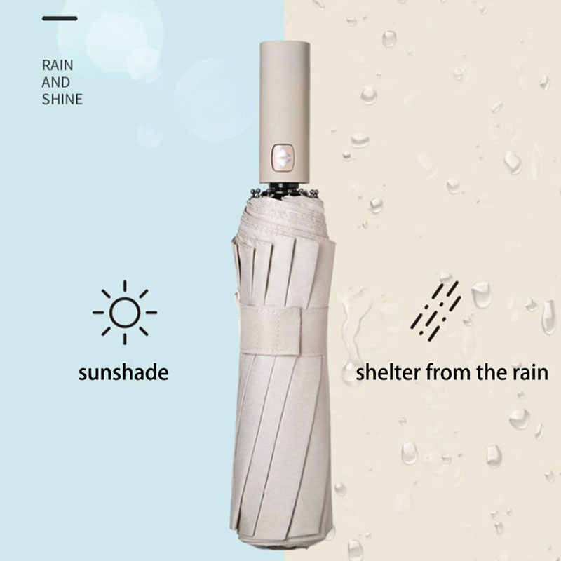 مظلة معززة بـ 24 عظمة، مظلة رج - مراجعة Travel Umbrella Compact وسعره