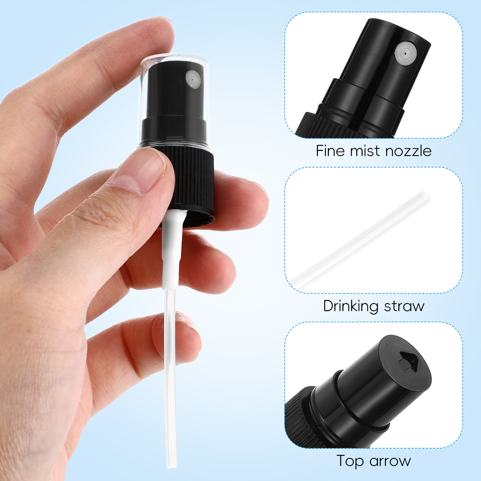 20 قطعة من فوهات رش العطور الب - مراجعة Travel Accessories Bottles وسعره