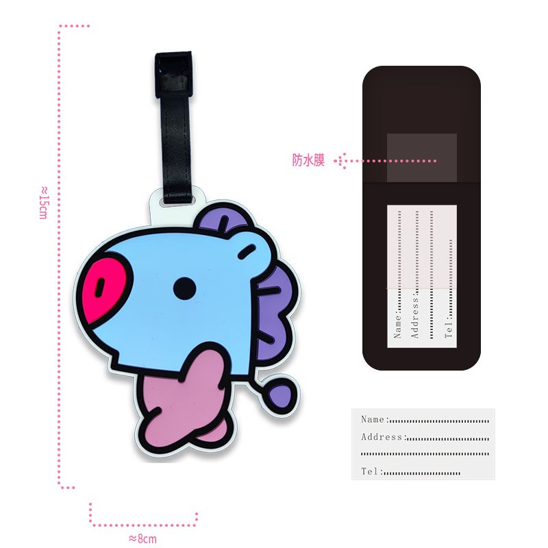 سلسلة مفاتيح كرتونية لطيفة من  - مراجعة Travel Accessories To Gift وسعره