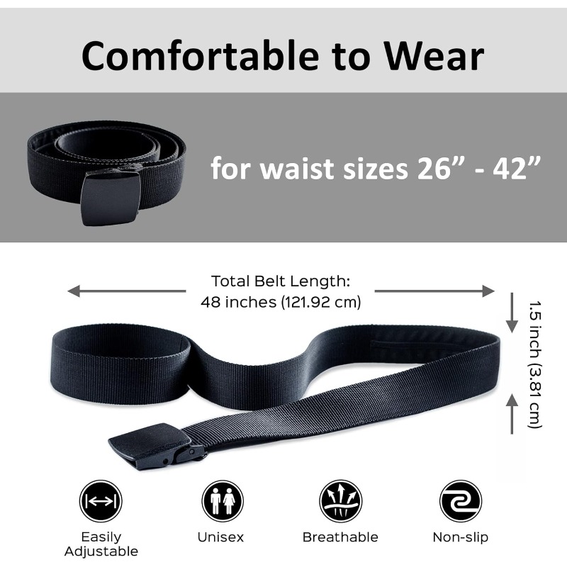حزام أمان للسفر مع جيب مخفي وح - مراجعة Travel Wallet Slim وسعره