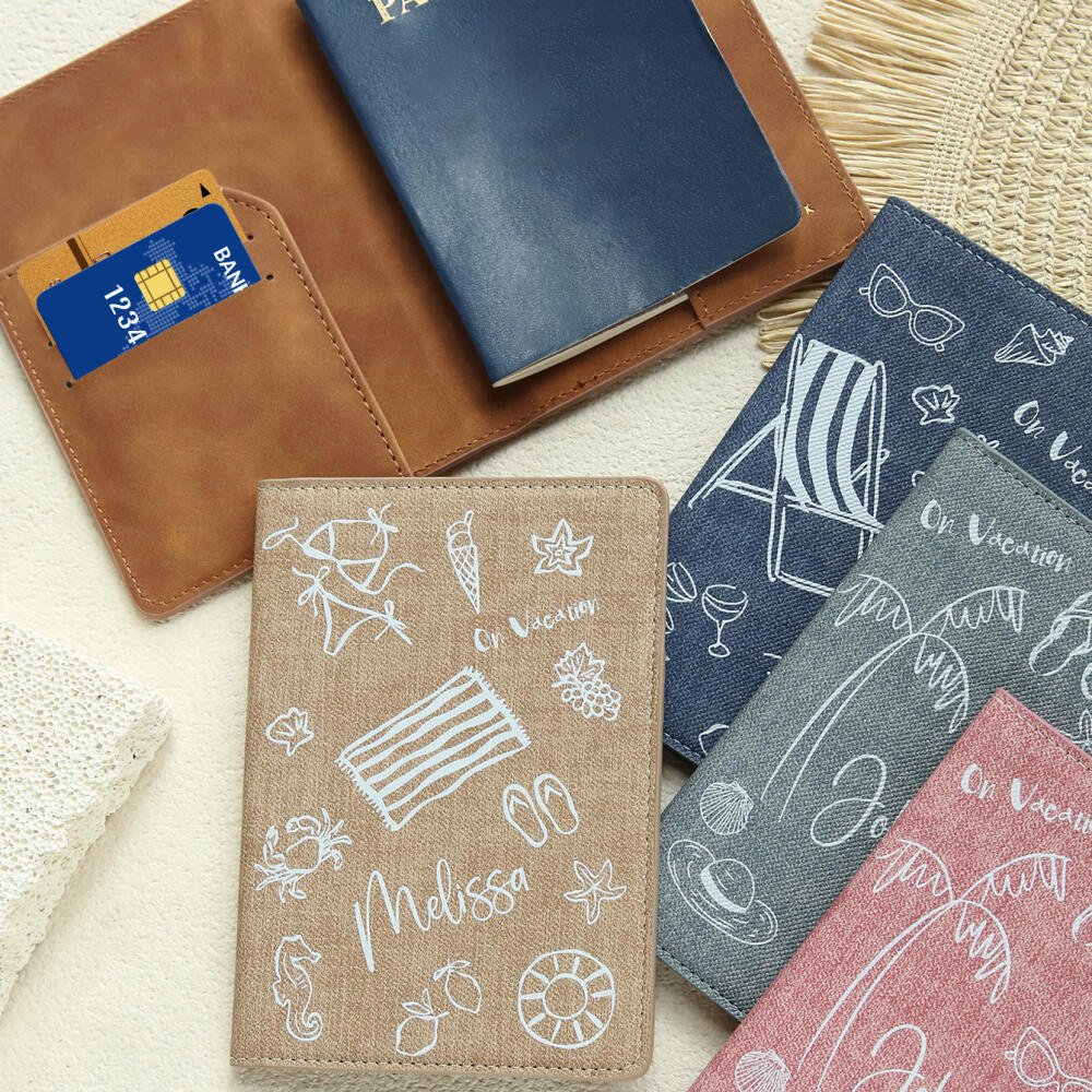 غطاء جواز سفر مخصص بتصميم عطلة - مراجعة Travel Accessories Hong Kong وسعره