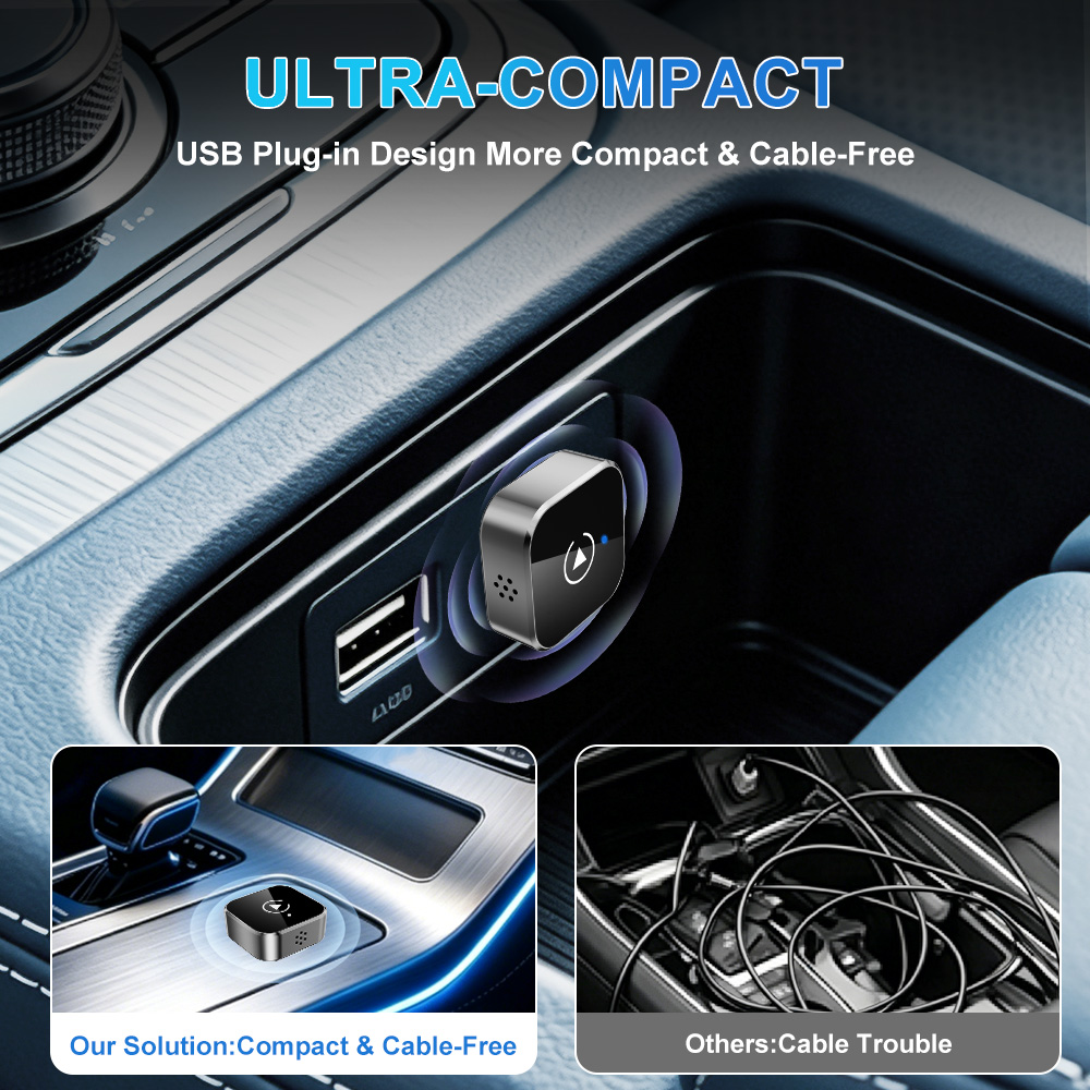 محول كار بلاي وأندرويد أوتو لا - مراجعة Travel Adapter Universal وسعره