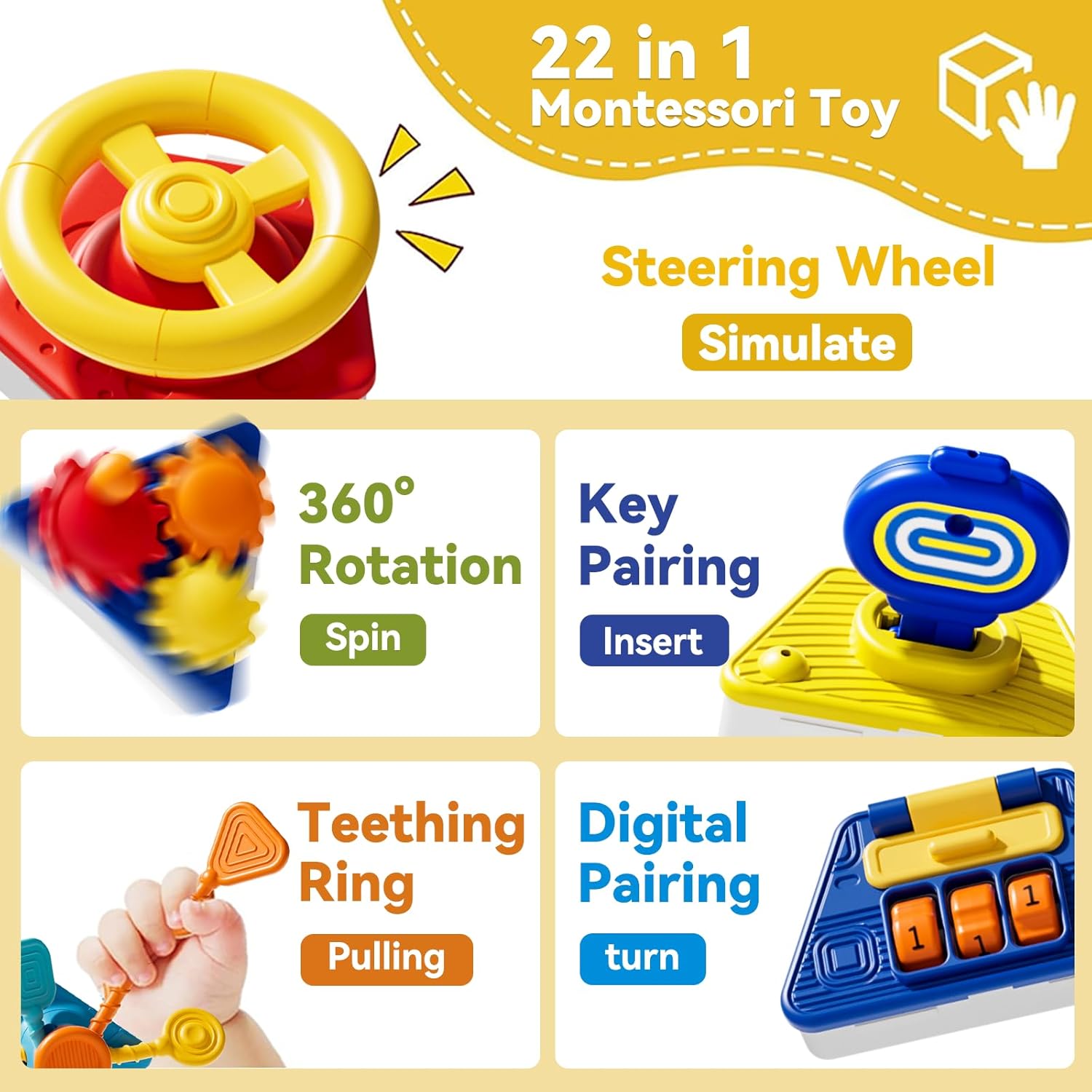 مكعب أنشطة للأطفال الرضع، ألعا - مراجعة Travel Accessories With Baby وسعره