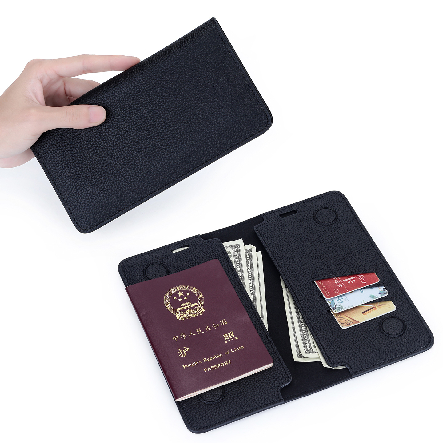 محفظة جواز سفر نحيفة وأنيقة من - مراجعة Travel Wallet Slim وسعره