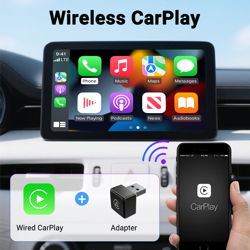 XUDA اللاسلكية CarPlay أندرويد - مراجعة Travel Adapter Universal وسعره