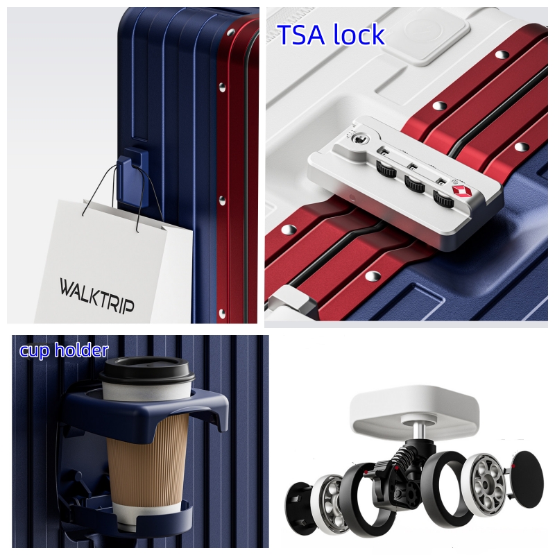 حقيبة سفر بفتحة أمامية من مادة - مراجعة Travel Lock Tsa Approved وسعره