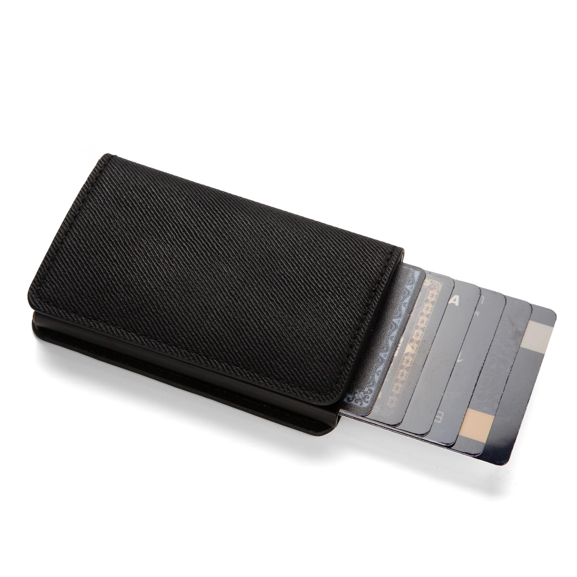 حامل بطاقات ائتمان RFID مضاد ل - مراجعة Travel Wallet Slim وسعره