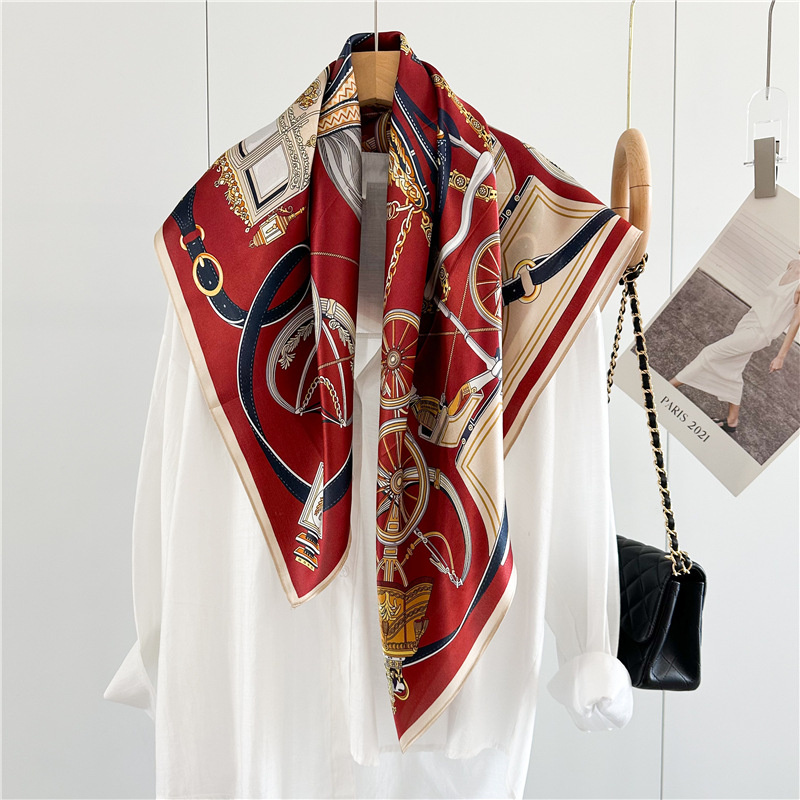 وشاح حريري ناعم 12 مم للنساء،  - مراجعة Travel Accessories To Gift وسعره