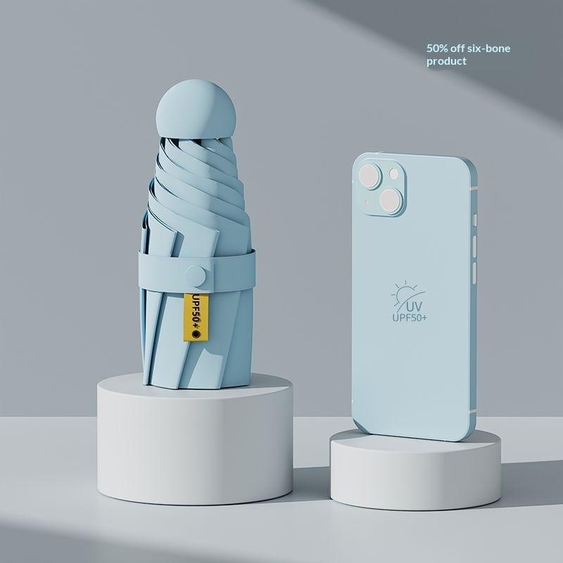 مظلة كبسولة صغيرة الحجم للسفر  - مراجعة Travel Umbrella Compact وسعره