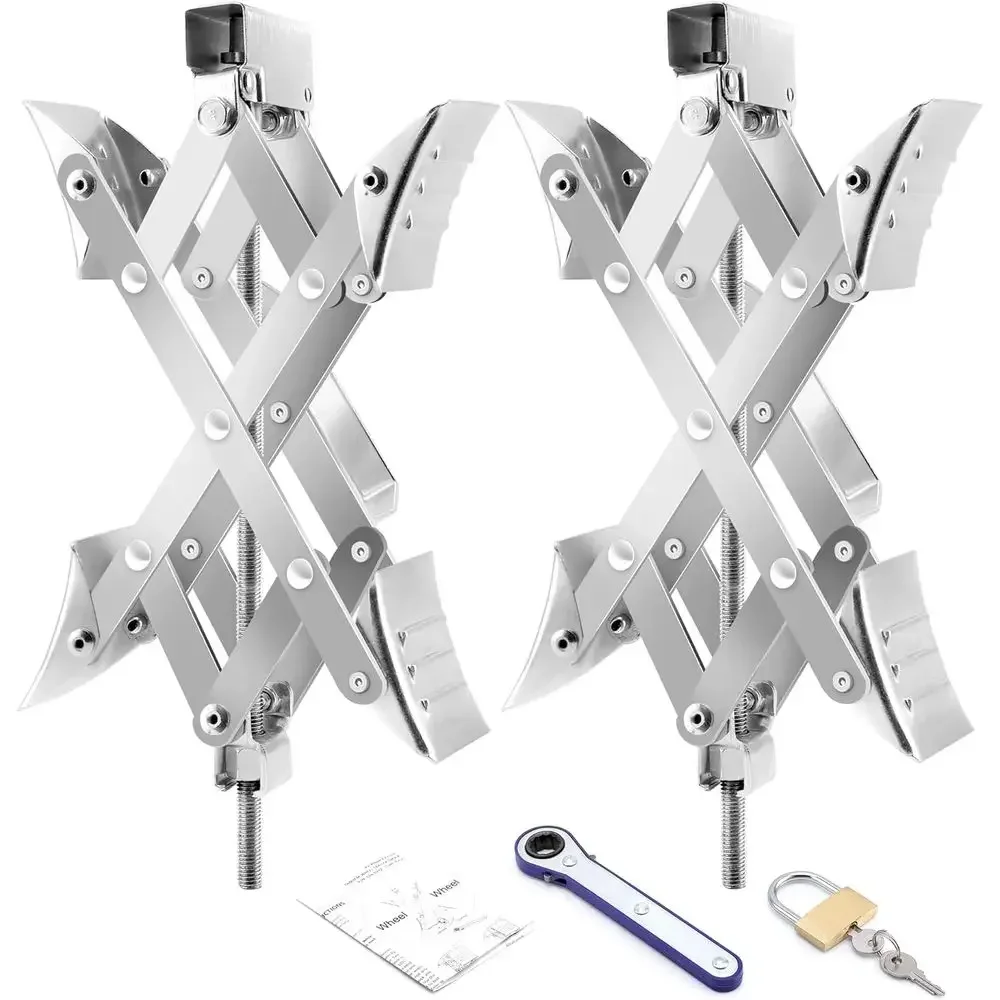 حاجز عجلات RV على شكل X يناسب  - مراجعة Travel Accessories وسعره
