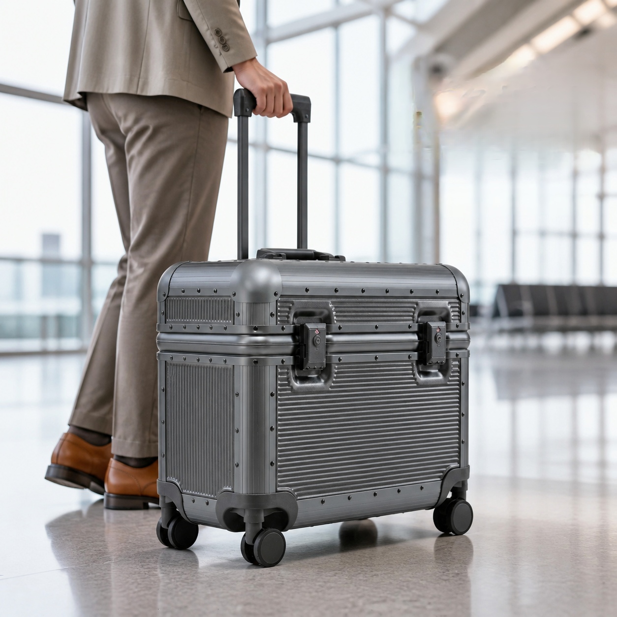 حقيبة سفر باني فلاي مقاس 20 بو - مراجعة Travel Lock Tsa Approved وسعره