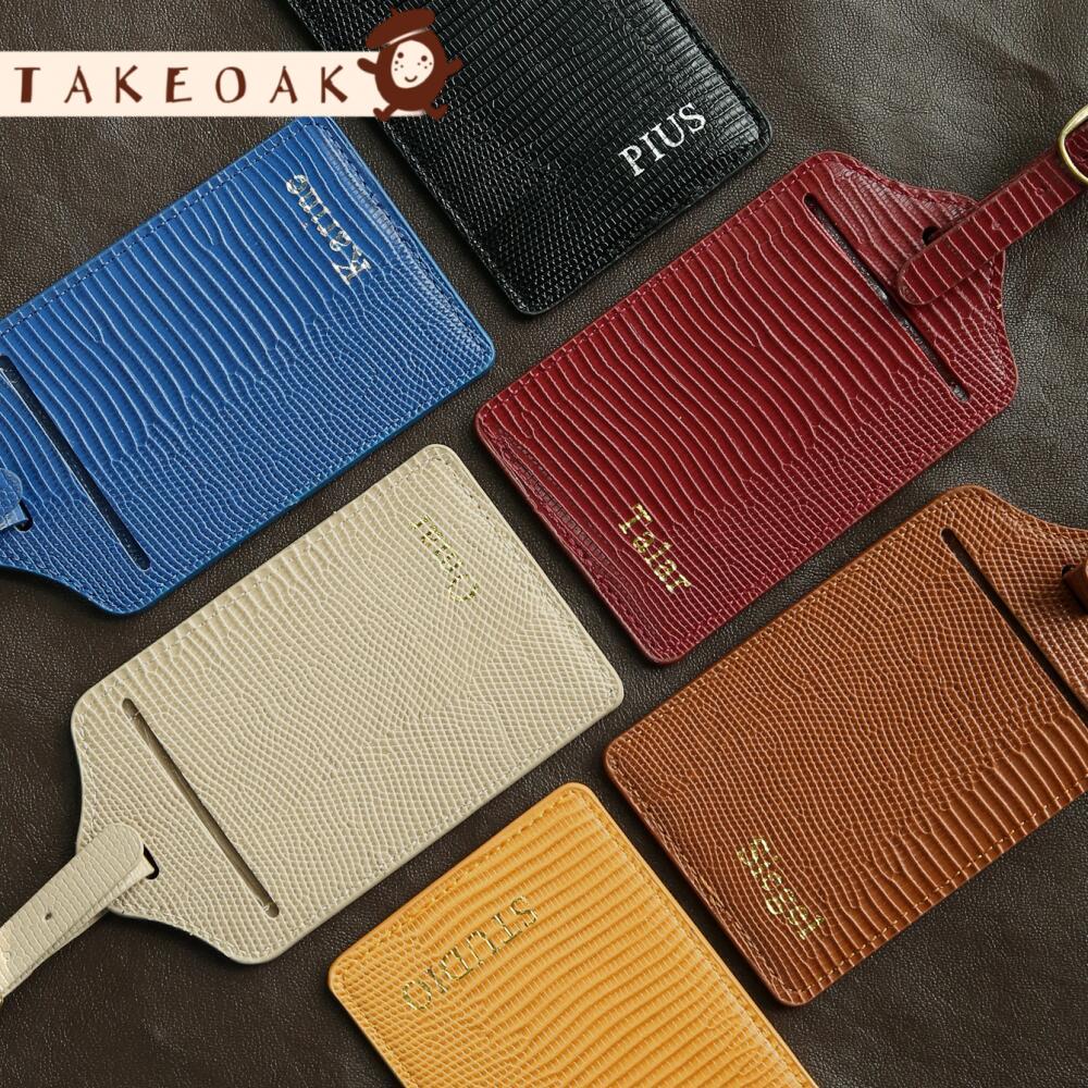 بطاقة تعريف أمتعة مخصصة من جلد - مراجعة Travel Accessories Hong Kong وسعره