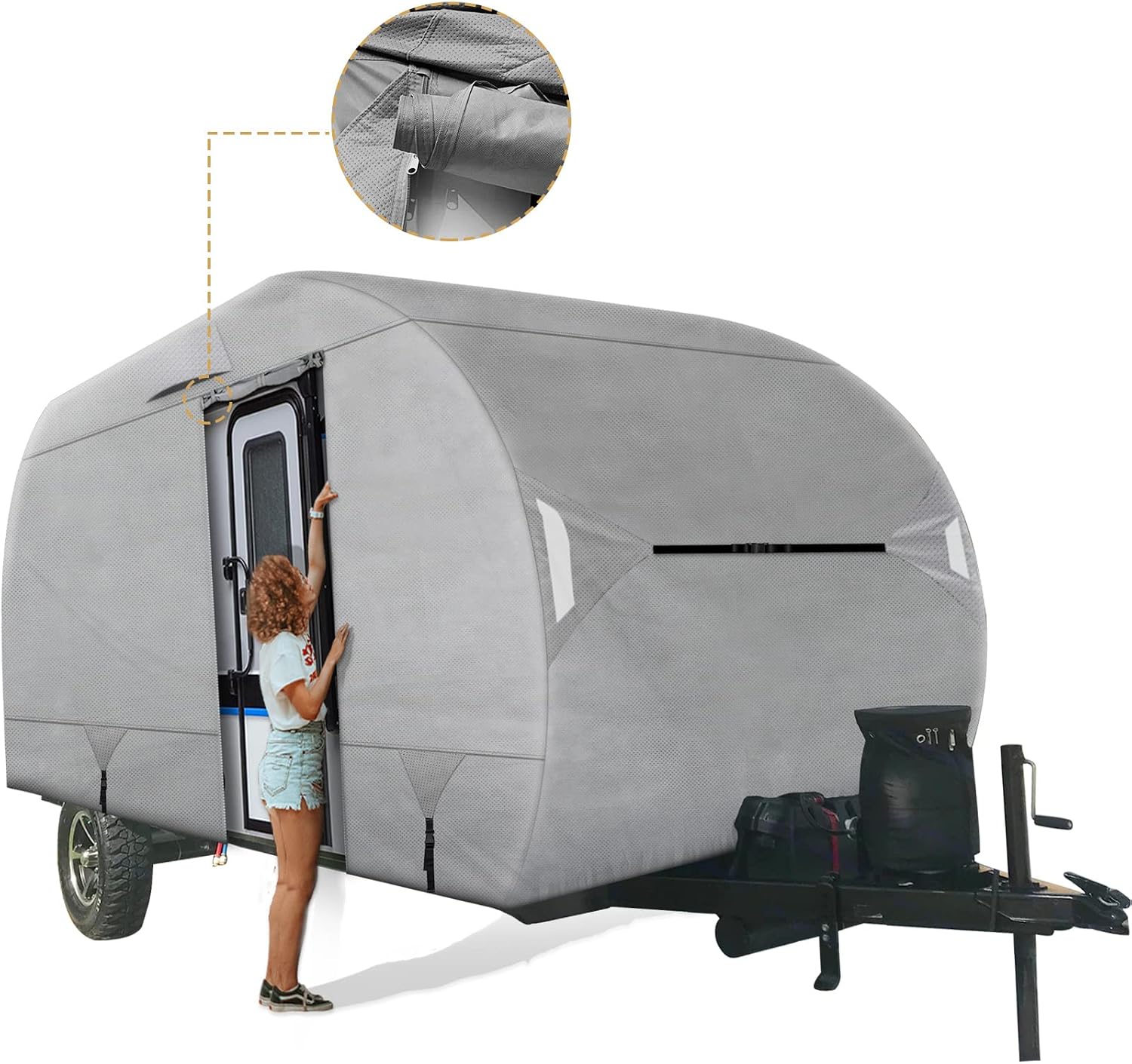 غطاء مقطورة السفر R-POD من ليد - مراجعة Travel Accessories وسعره