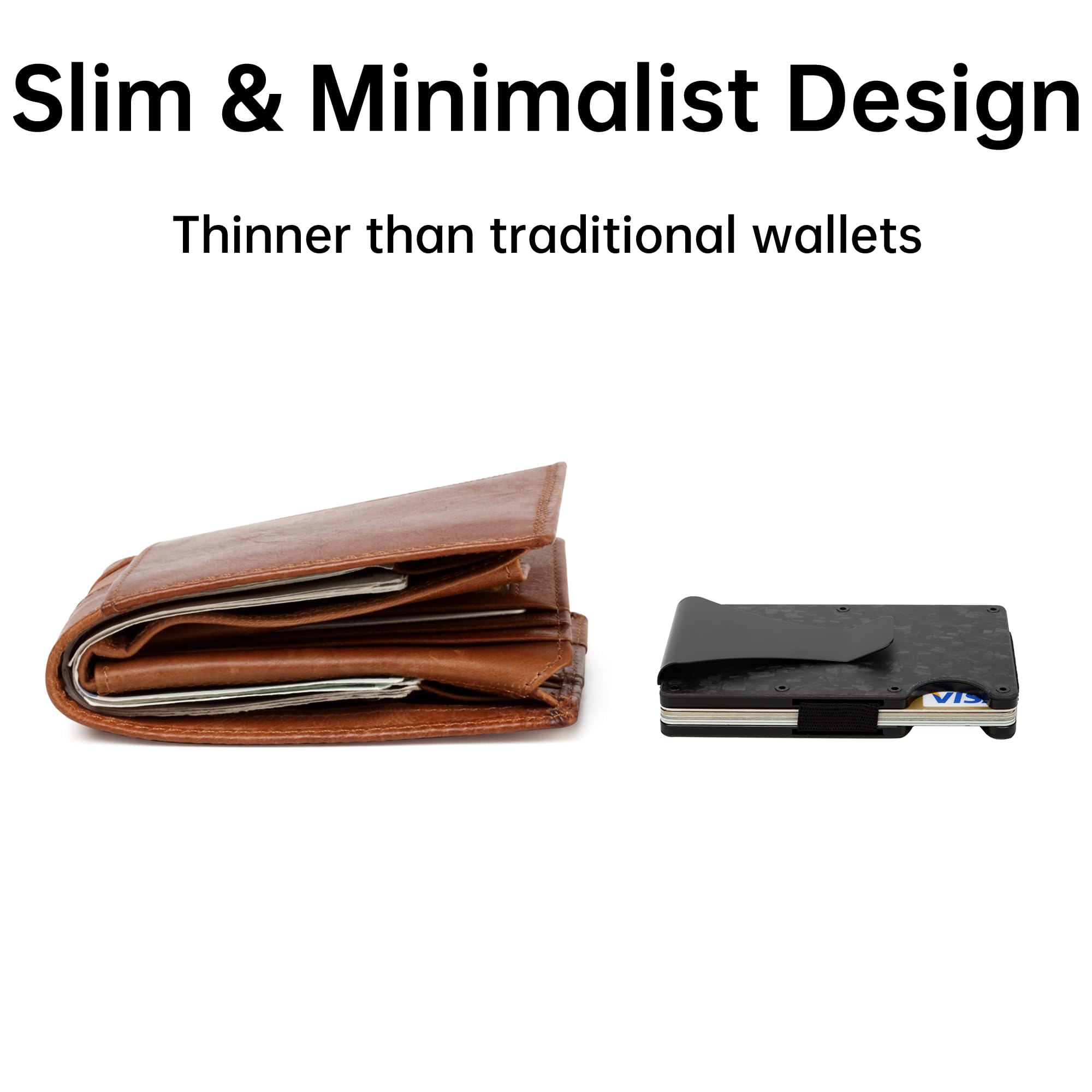 محفظة من ألياف الكربون، محفظة  - مراجعة Travel Wallet Slim وسعره