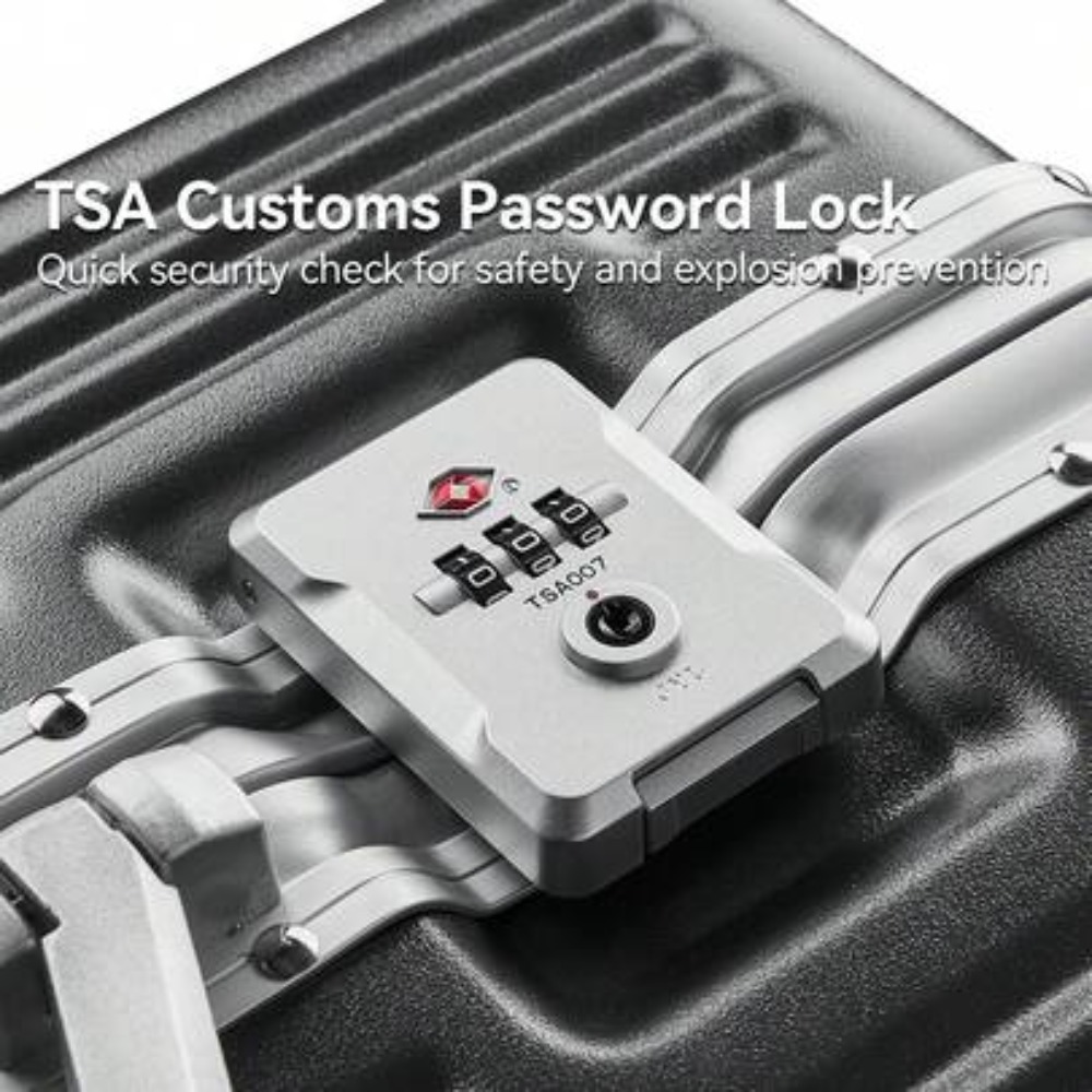 حقيبة سفر صلبة 20 بوصة بإطار أ - مراجعة Travel Lock Tsa Approved وسعره