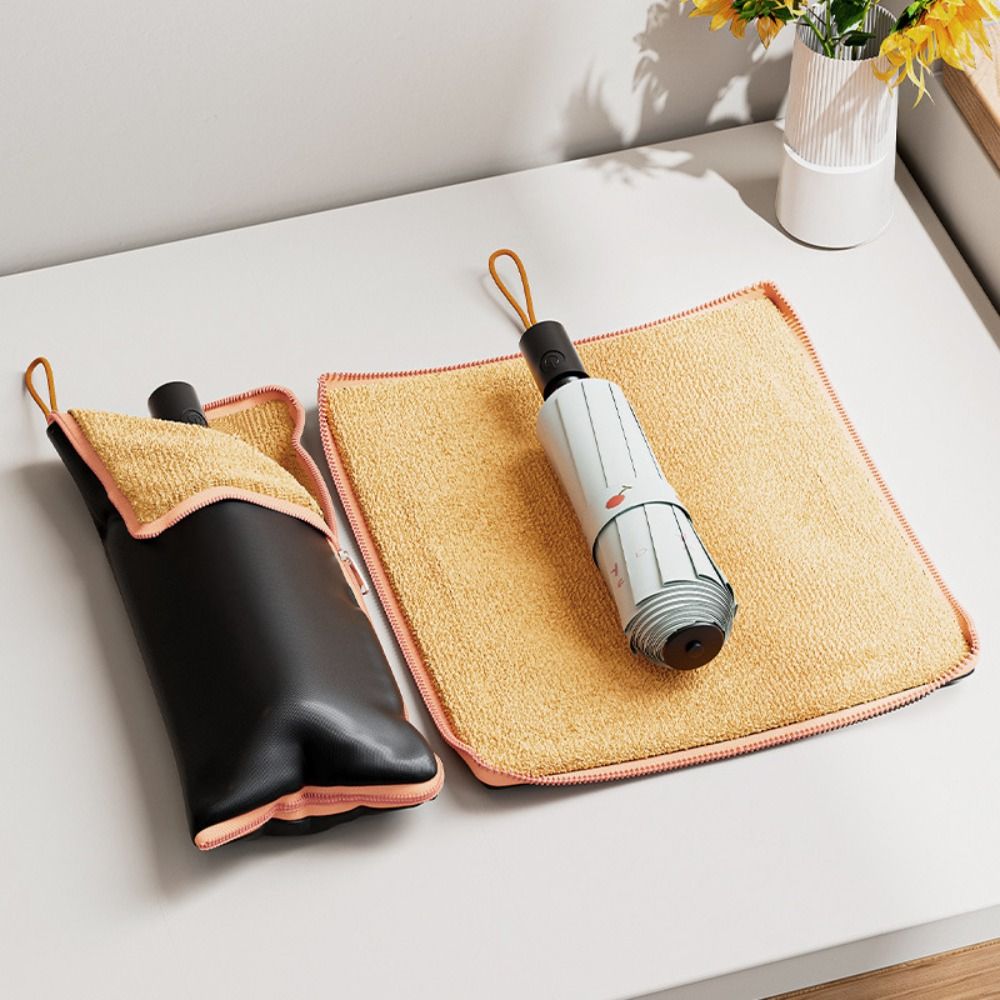 تمتص الماء المظلات الرطبة حقيب - مراجعة Travel Umbrella Compact وسعره